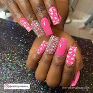 60 Cute Pink Acrylic Nails For 2023