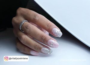 Pink And Silver Nail Polish For Engagements