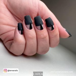 Acrylic Nails Grey And Pink With Pyramids