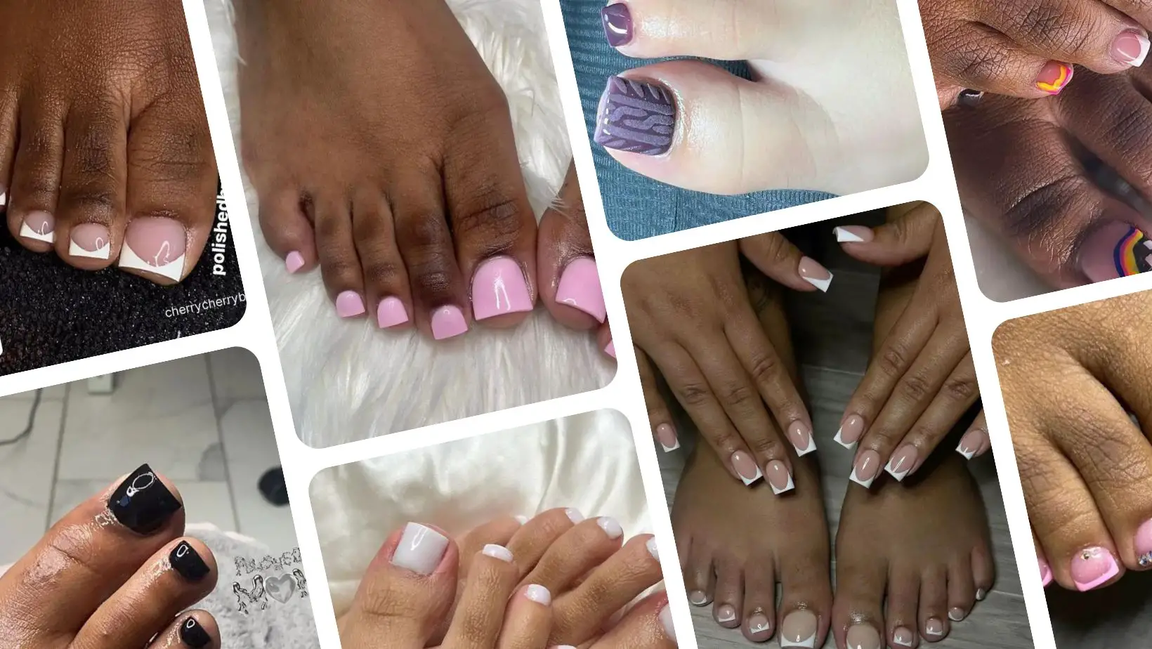20 Designs For Acrylic Toe Nails For 2023