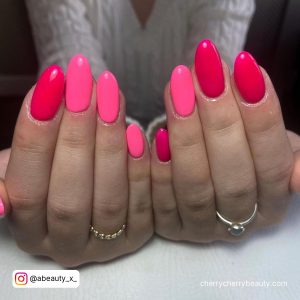Hot Pink Nail Color