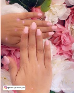Light Pink Nail Designs For Summer