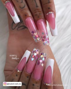 Long Nails Pink