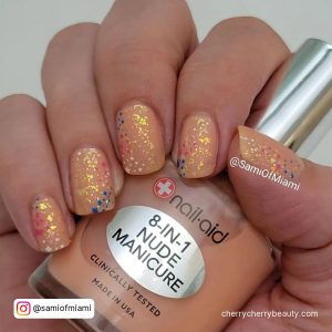 Nail Designs Birthday With Glitter