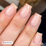 Nude Acrylic Nail Designs With French Tips
