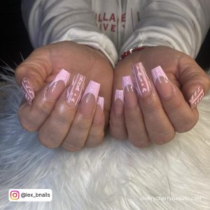 Nude Nail Designs Acrylic With Pink Tips