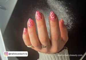 Pink And Red Nail Designs