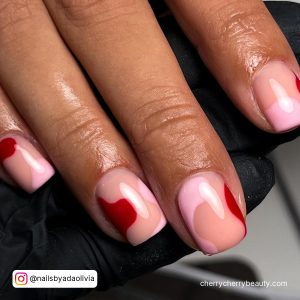 Red And Pink Nail Ideas