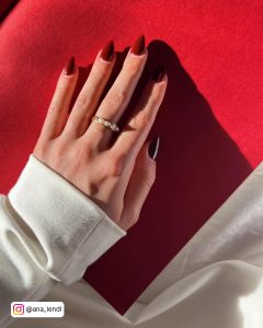 Blood Red Nail