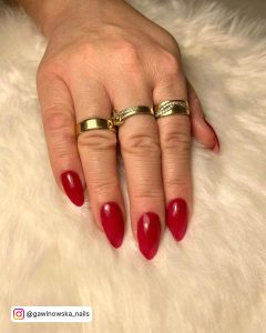 Classy Nails Red