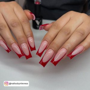 Classy Red Toe Nail Designs