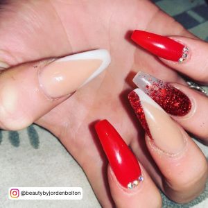 Coffin Nails Christmas Designs