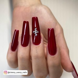 Cool Classy Red Nail Designs