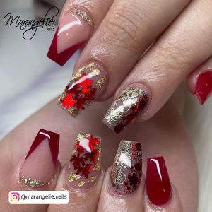Fall Red Nail Color