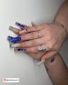 Fantastic Nails Blue Diamond