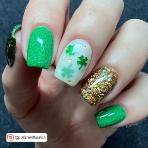 Green Nail Art