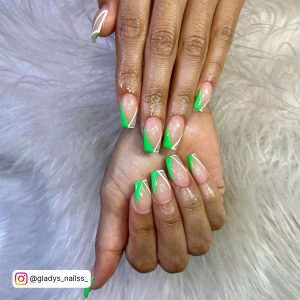 Green Nail Designs Summer