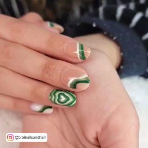 Green Short Nails Ideas