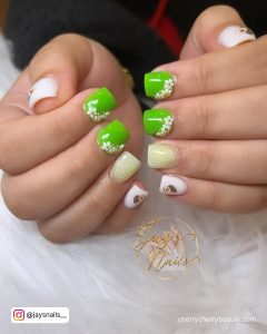 Lime Green Acrylic Nail Designs