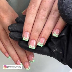 Lime Green Summer Nails