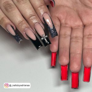 Louis Vuitton Red Bottom Nails