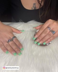 Matcha Green Nails