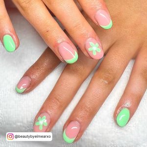 Nail Designs Pastel Green