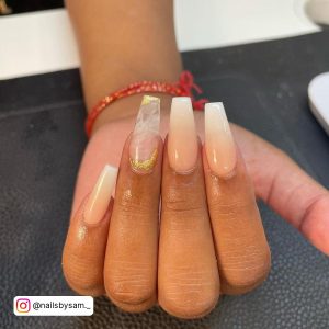 Ombre Nails Coffin