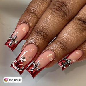 Red Chrome.nails