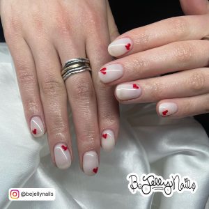Red Heart French Nails