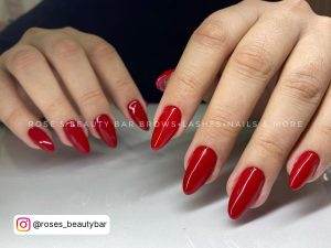 Red Jelly Nails