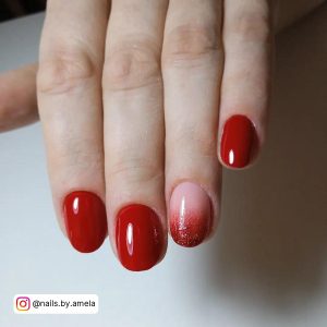 Red Short Nails Ideas