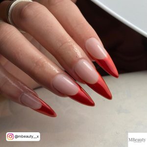Red Stiletto Nails Designs