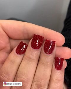 Red Wine Coffin Nails