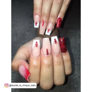 Red Wine Color Nails