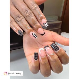 Short Coffin Shaped Nails
