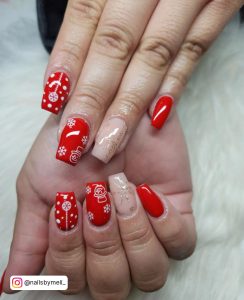 Short Red Nails Ideas