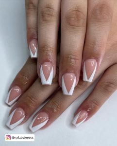 Simple Coffin Nails