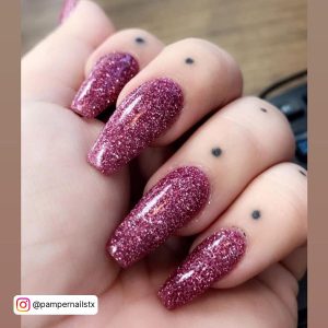 Simple Short Coffin Nails