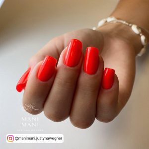 Summer Red Nail Colors