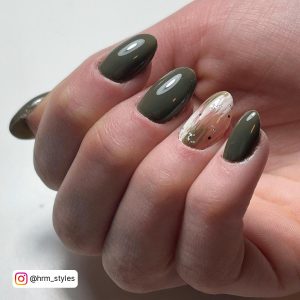 Tumblr Olive Green Nails