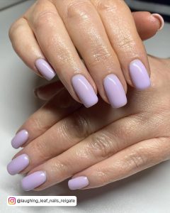 Acrylic Nails Coffin Lavender