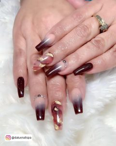 Autumn/Fall Nails Ombre