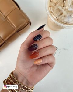 Autumn Ombre Fall Ombre Nails