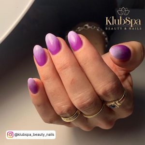 Bright Purple Nails