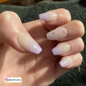 Brown Nude Ombre Nails