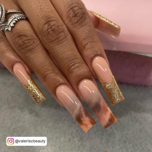 Brown Ombre Nail Designs