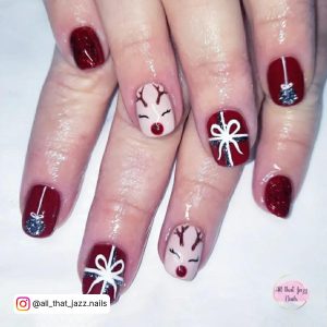 Christmas Nails Short