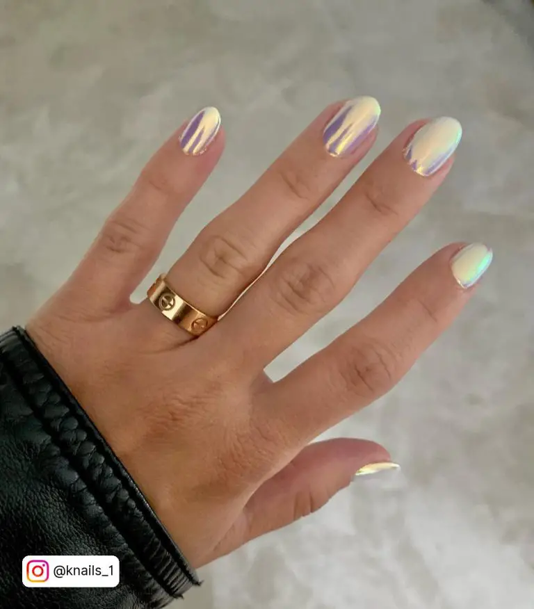 Chrome Gel Nails