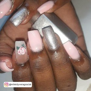 Clear Pink Nails Gel